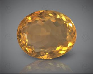 Yellow Citrine Natural Certified  9.02CTS-8456